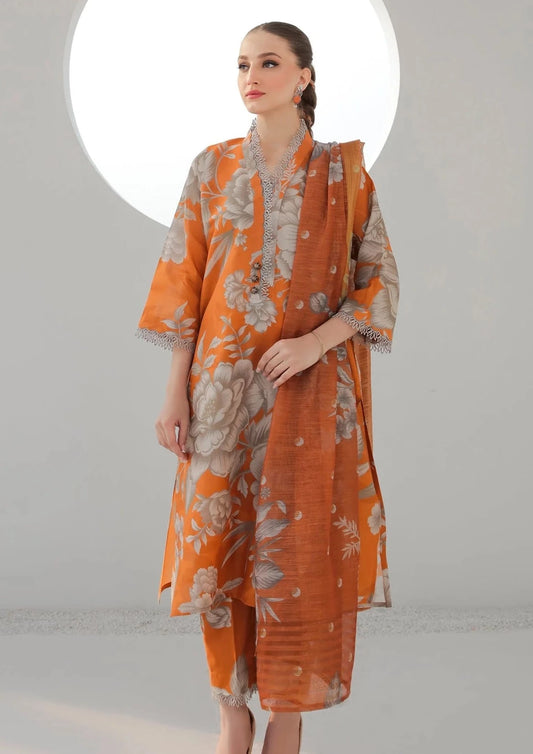 NISHAT -3Pc Lawn Digital printed summer Collection Suit