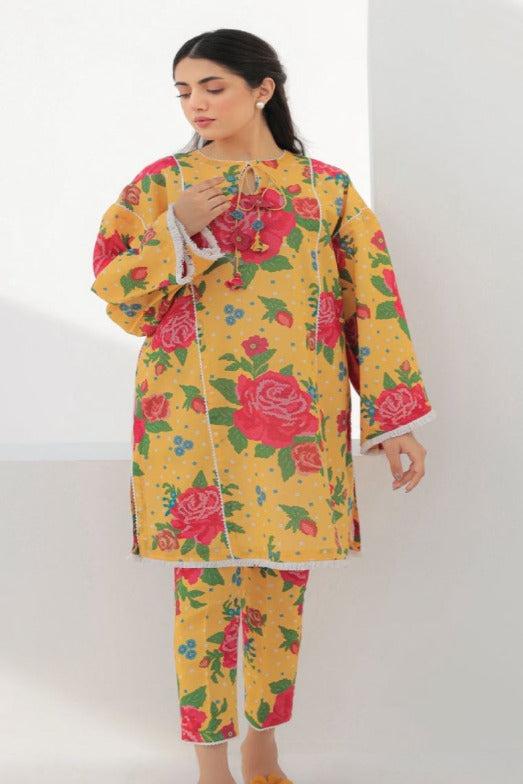 Baroque All Over Digital Print -DZ 006