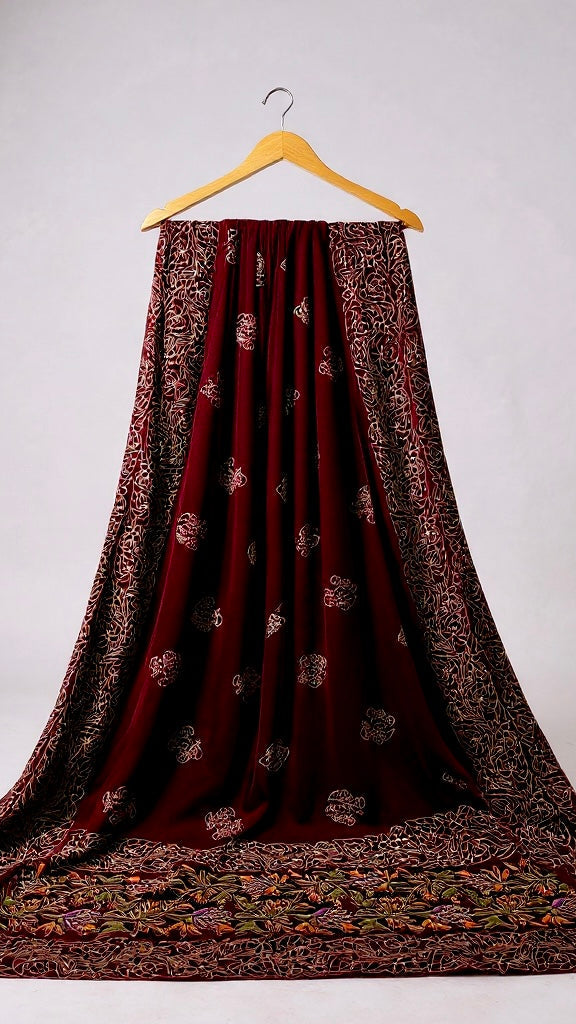 Luxury velvet Shawl