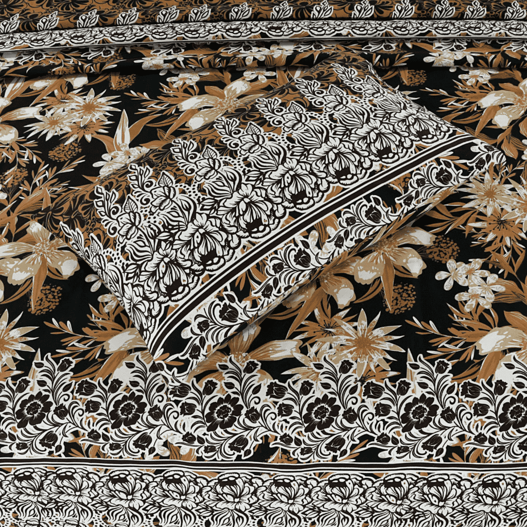 Crystal Cotton Bedsheet 3Pcs