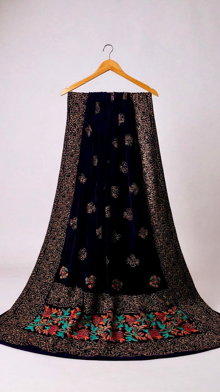 Luxury velvet Shawl