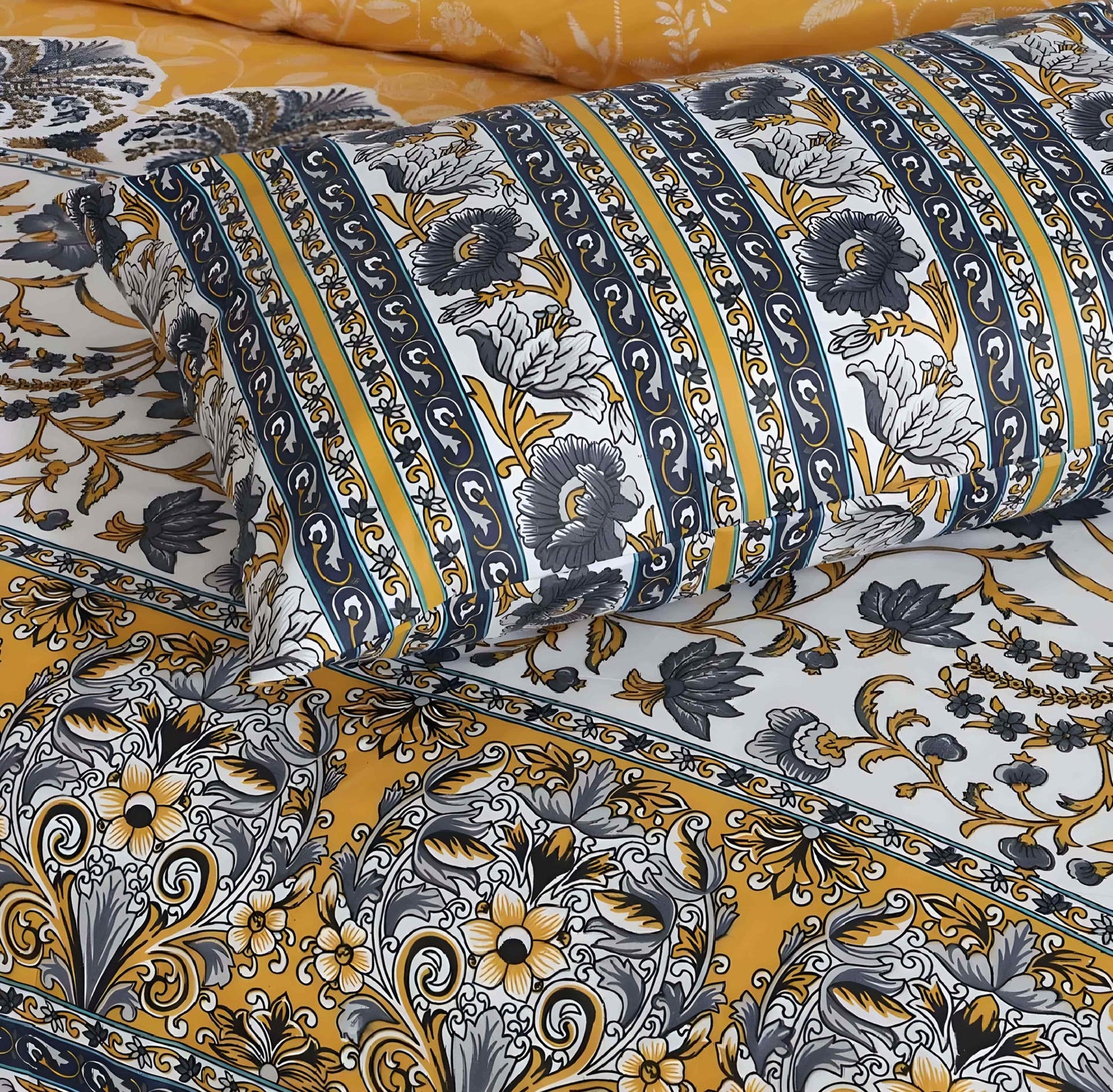 Crystal Cotton Bedsheet 3Pcs