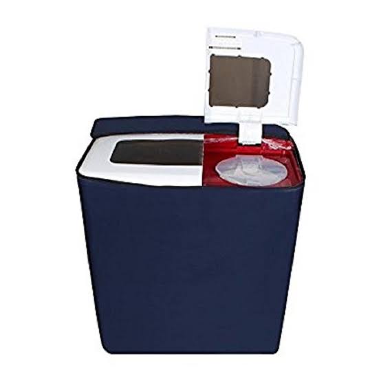 Twin Tub Waterproof Washing Machine Cover (Blue Color - All Sizes Available)