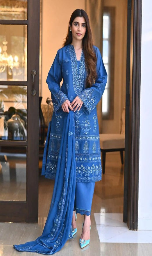 EMBROIDERED LAWN 3PC