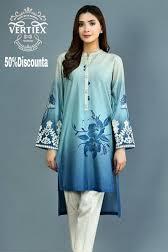 Gul Ahmed 3PC Linen Printed Suit with  EMBROIDERY