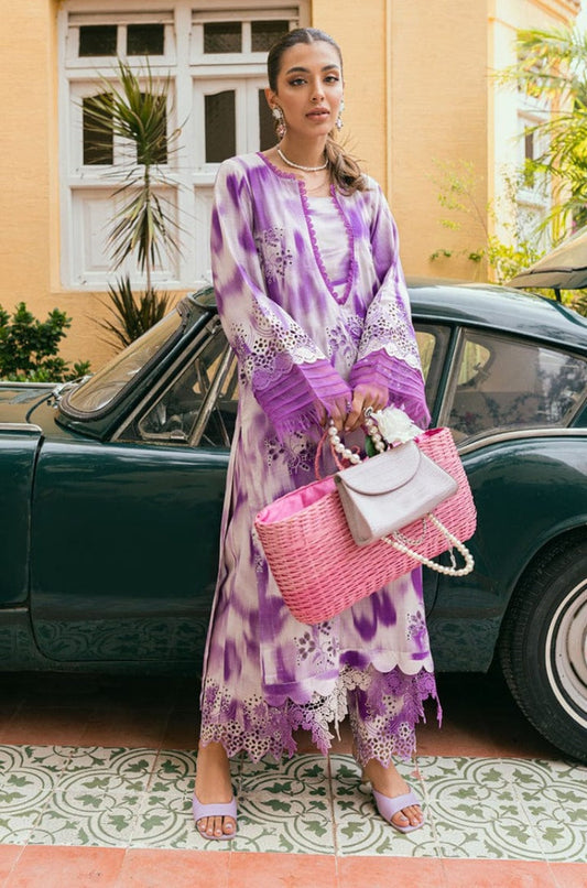 Unstich 3pc Digital Print Zari Khaddar with Khaddar Shawl