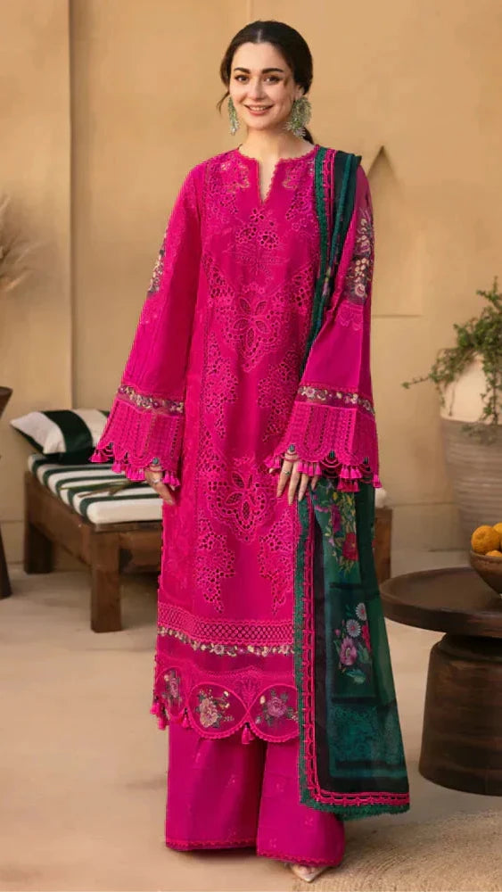 Summer 3PC Chikenkari Lawn Embroidered Suit