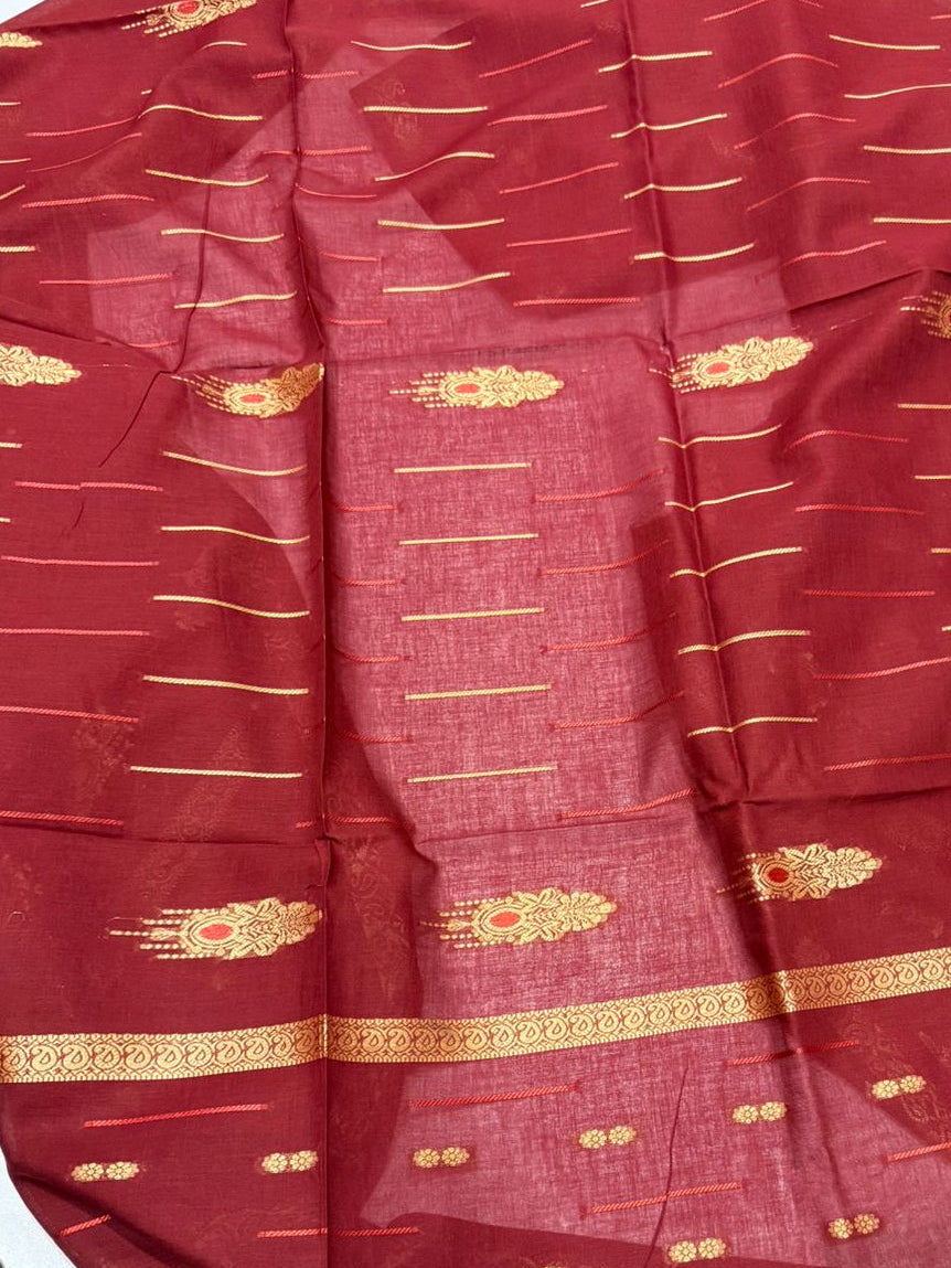 PURE LAWN GOLDEN LINE BORDER JAQUARD TARKASHI SHAWL