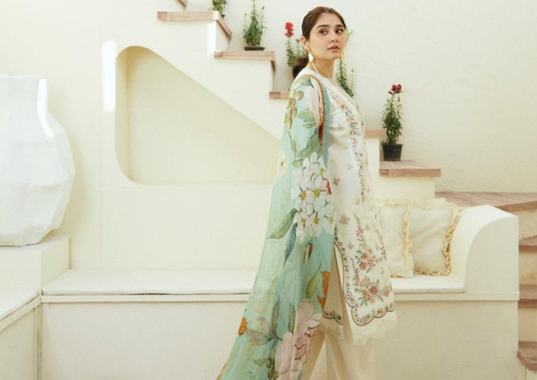 ZARA SHAH JAHAN EID 24 IVORY