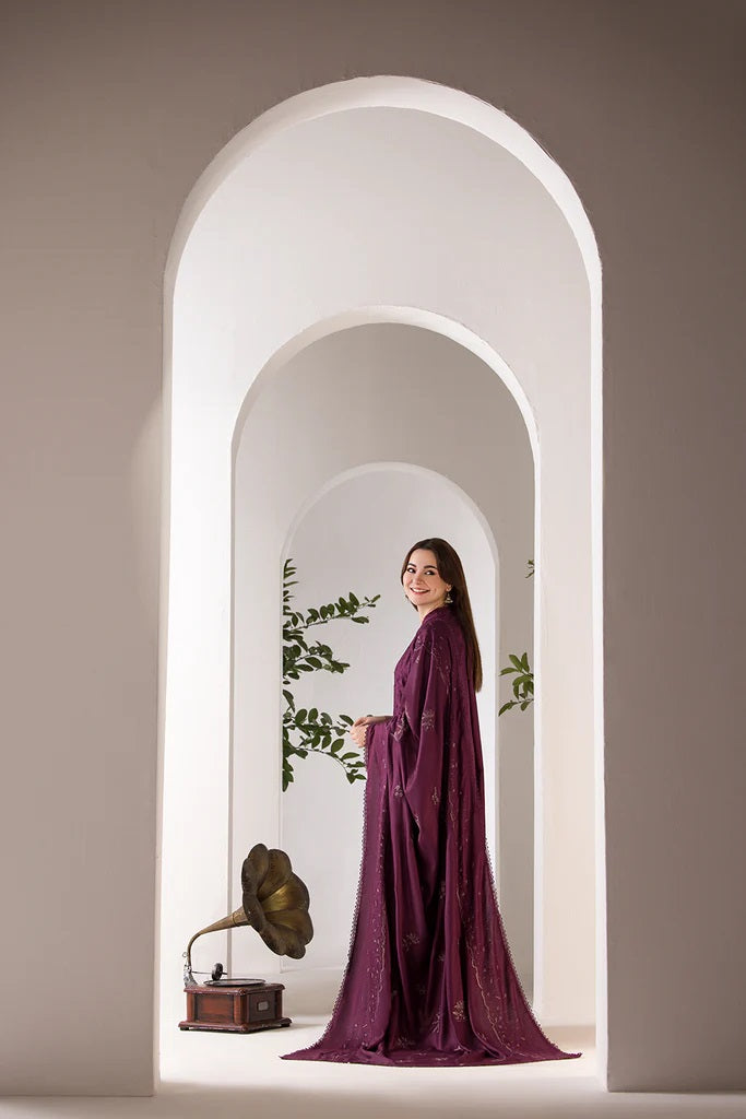 Unstitched Luxury Dhanak Heavy Embroidered 3PC Suit SZ04